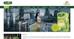 Desktop Screenshot of marveltea.com